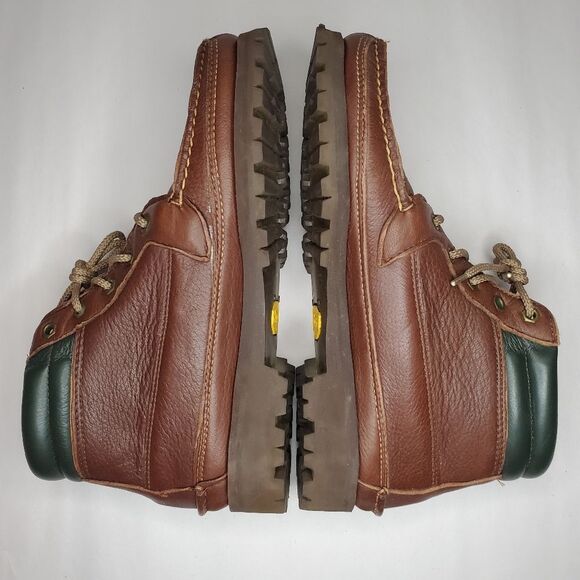 Vintage NWOT H.S Trask Buttery Soft Elk Leather Lace Up Boot Size 8 main image 9